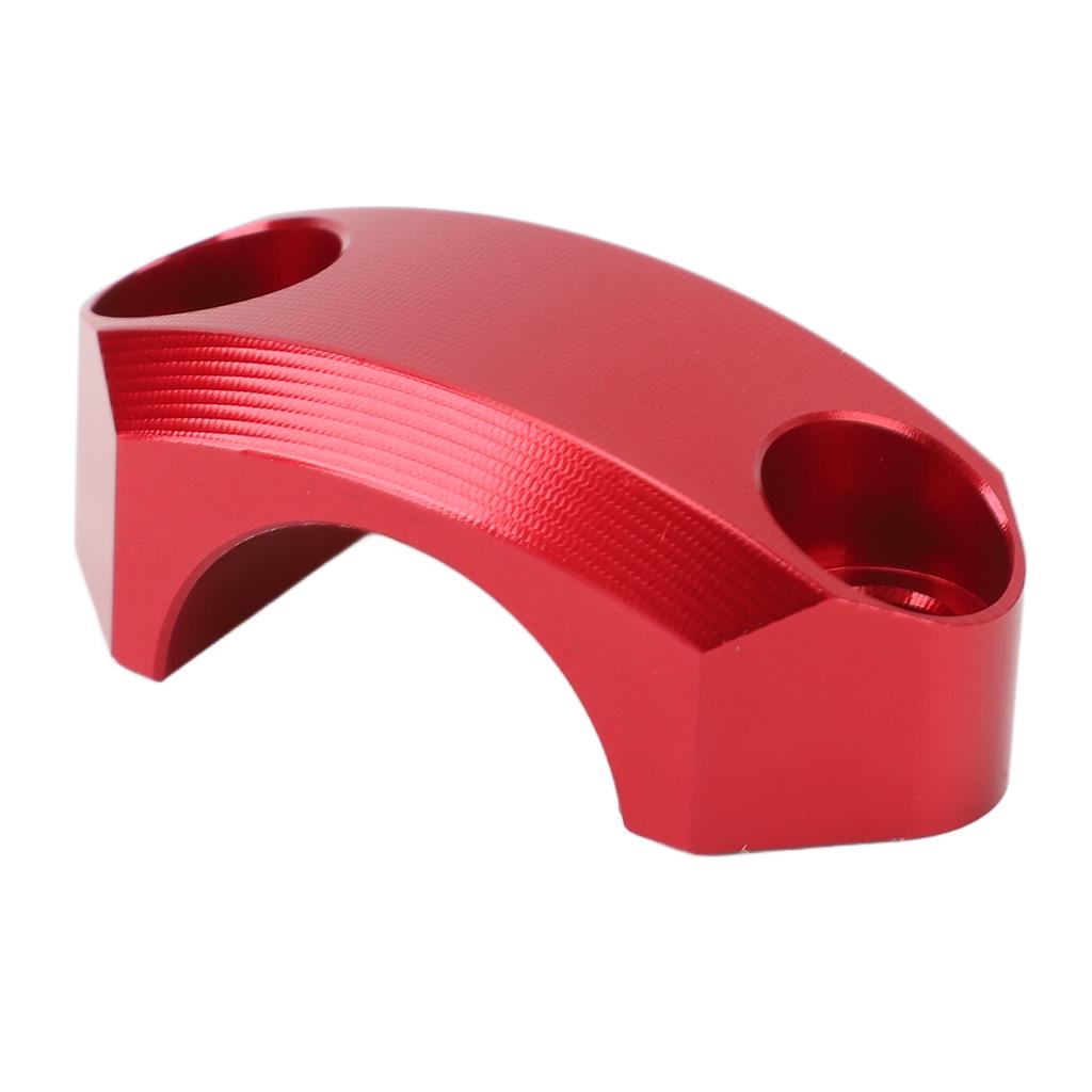 Motorcycle Handlebar Riser Clamp CNC Aluminum Alloy Enhance Stability Stabilizing Handle Grip