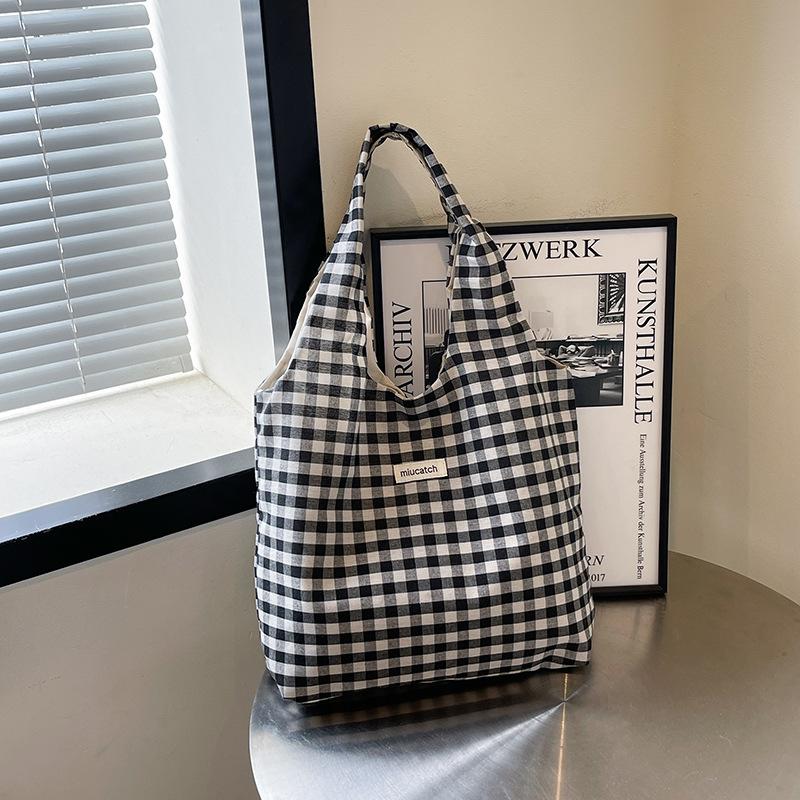 Korean Ins New Lazy Sweet Cloth Bag Shoulder Shopping Bag Casual Vest Bag Tote Bag