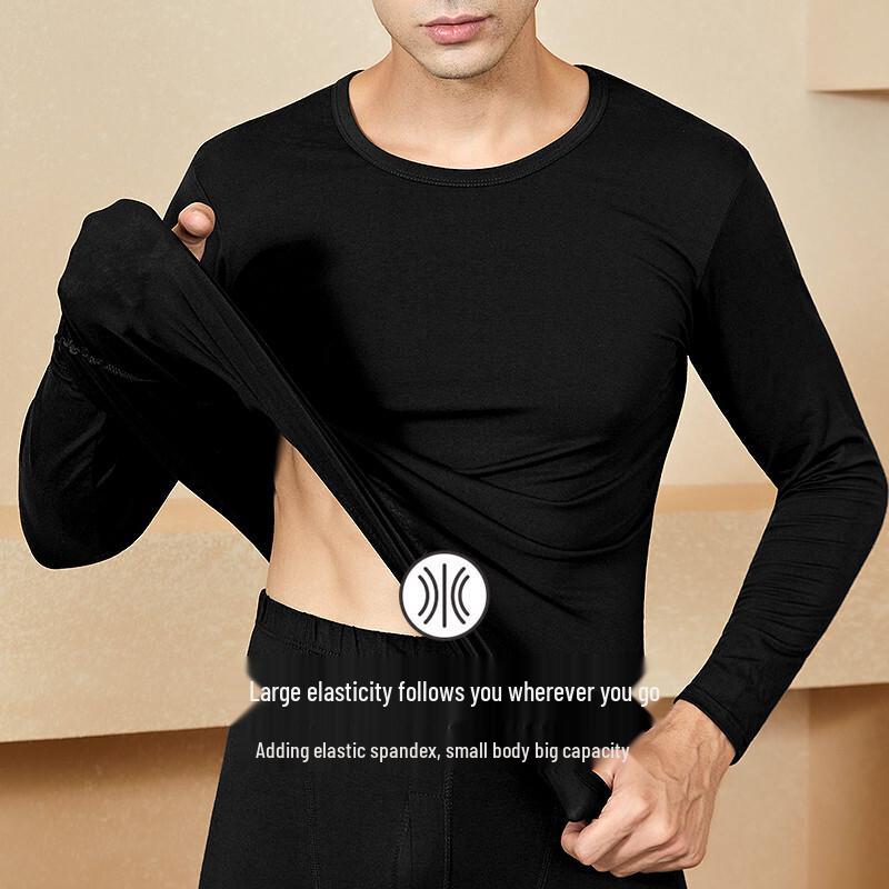 LANGSHA Women's Modal Cotton Lightweight Thermal Underwear Set