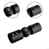 Corner Connector for Curtain Rods, Adjustable Angle, Universal Connection Bathroom Glass Doors,