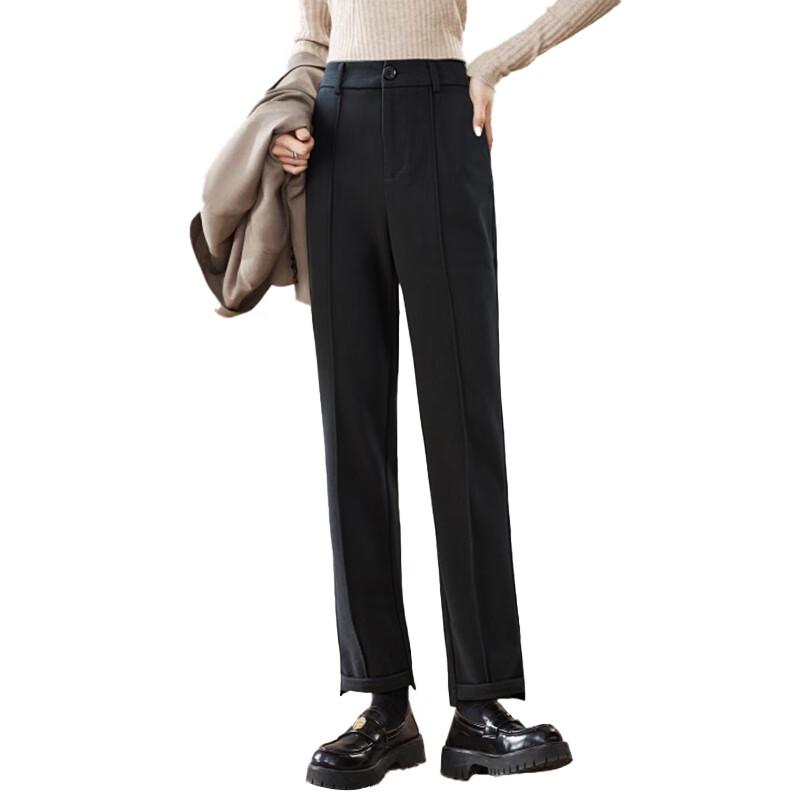 Women's Autumn/Winter Straight-Leg Trousers