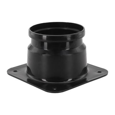 Accessoire de Connexion de Conduit Interface à Bride Performance Durable Ajustement Parfait Plastique PP Résistant Pour Conduits Muraux