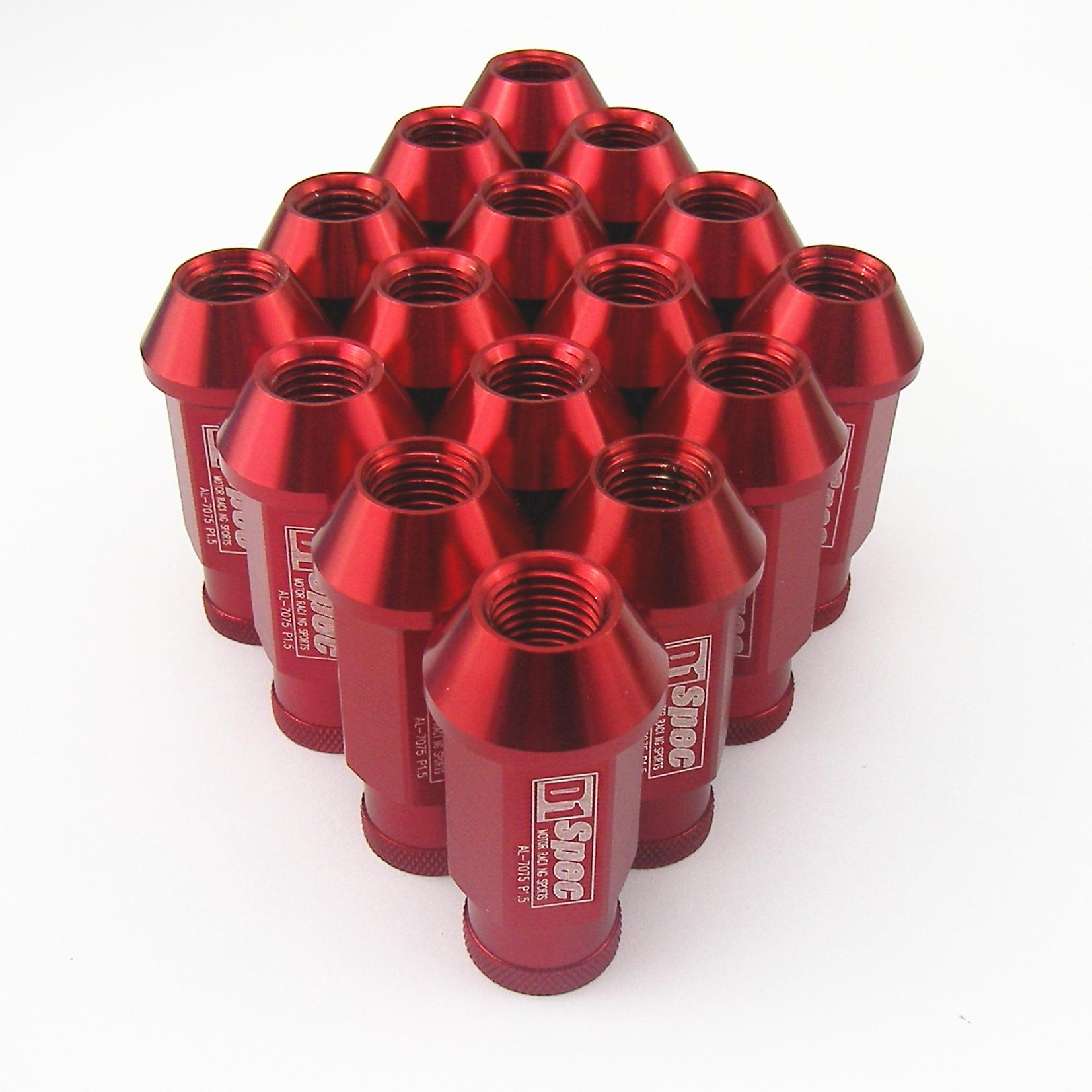 

20 Pcs M12 x 1.5MM Red Aluminum Wheel Tuner Lug Nut Kit Set For BMW E60 E90 E92