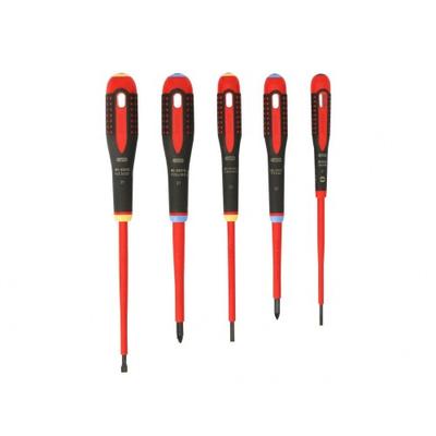 Bahco Be-9882s Ergo Vde Insulated Screwdriver Set, 5 Piece