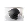 Jk526 Matte Black Open Helmet With Sun Visor
