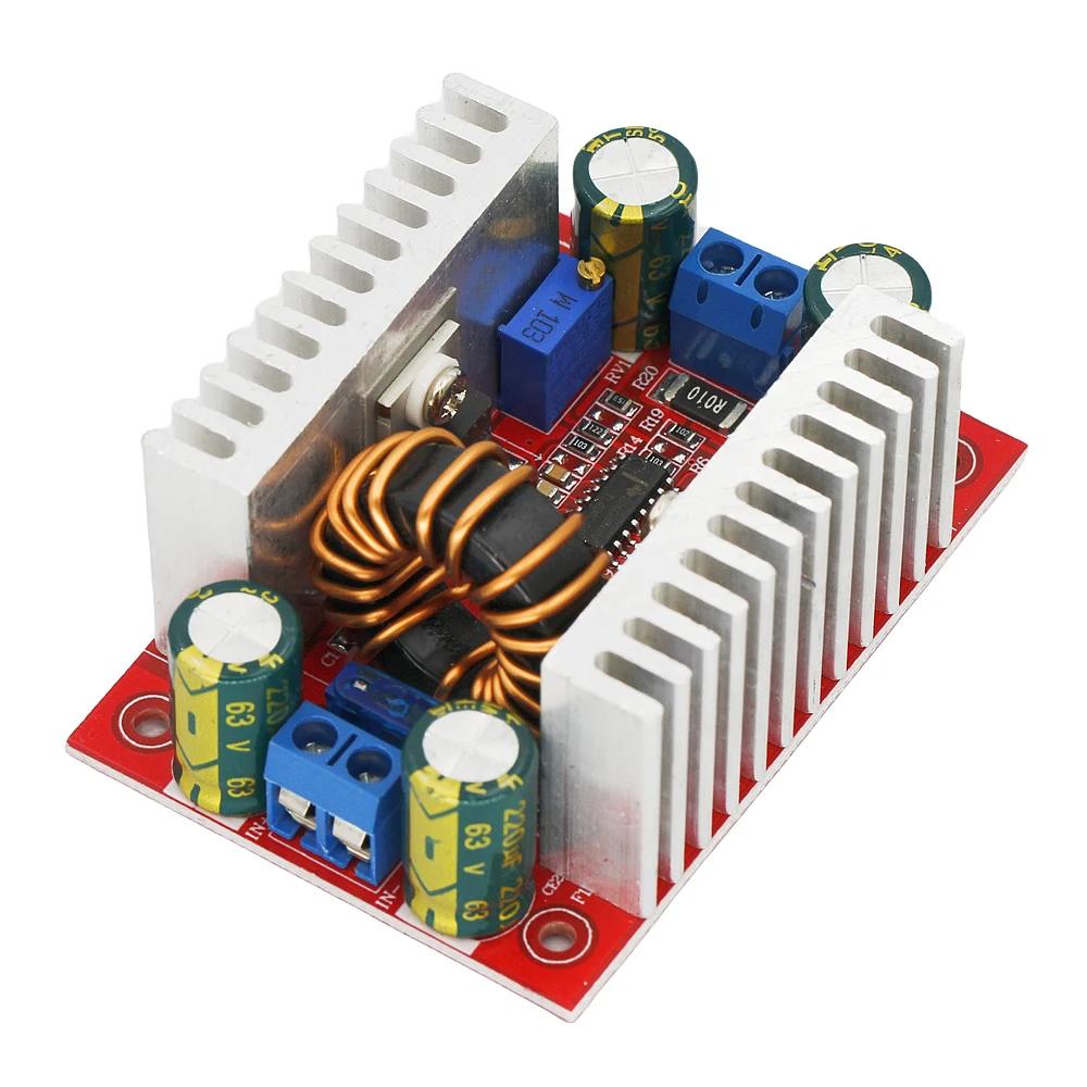 

DC-DC 400W 15A Step-up Boost Converter Constant Current Power Supply LED Driver 8.5-50V to 10-60V Voltage Charger Step Up Module