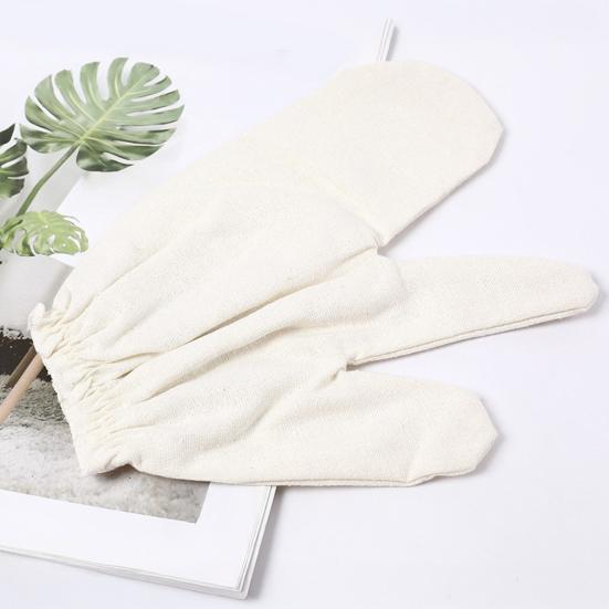 Garshana Rukavice Šedé Hedvábné Rukavice Ajurvédská Masáž Těla Exfoliační Rukavice pro Exfoliaci Koupelová Masáž Drhnutí