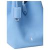 Polo Ralph Lauren Polo Play Klassiek Logo Kalfsleren Tote Bag Dames handtassen Blauw 428938031022