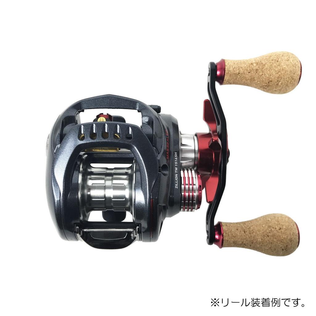 Daiwa SLP WORKS SLPW Power Light Cork S Handle Knob Red - Spinning Baitcasting Conventional Reel Custom Part 8g Lightweight 043311