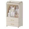 Dustproof Desktop Storage Rack With Drawer Skincare Storage Case Cosmetics Storage Box  Bathroom