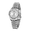 BUREI Women's Watch Japanese Quartz Analog Waterproof Diamond Dial Stainless Steel Business Ladies Watch Popular Stylish Cute Female Gift women watch