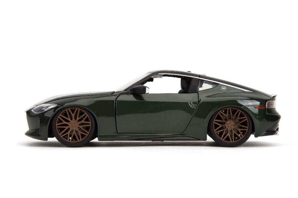 JADA TOYS Fast & Furious Nissan Z 2023 Green Diecast Car, 1/24, 34791
