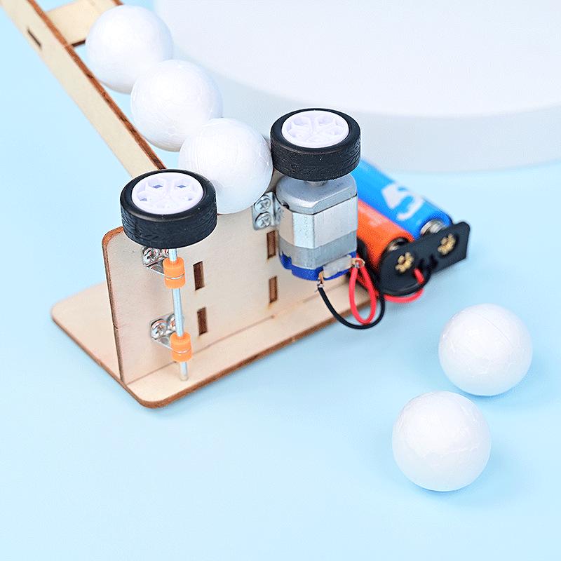 DIY Educational Science & Technology Kit for Kids: Automatic Ball Machine