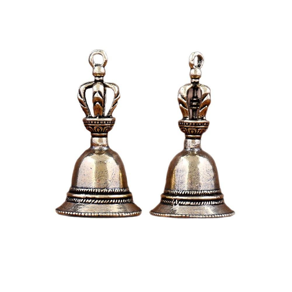 Die-casting Motorcycle Guardian Bell Meditation Evil Spirit Trap Bell Retro Bronze Bell Gifts