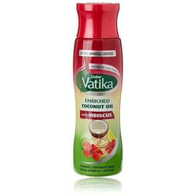 Vatika Enriched Coconut Hair Oil with Hibiscus - 150ml | For Thicker, Stronger Hair | Extra Hairfall Control | Keeps Hair Nourished & Beautiful