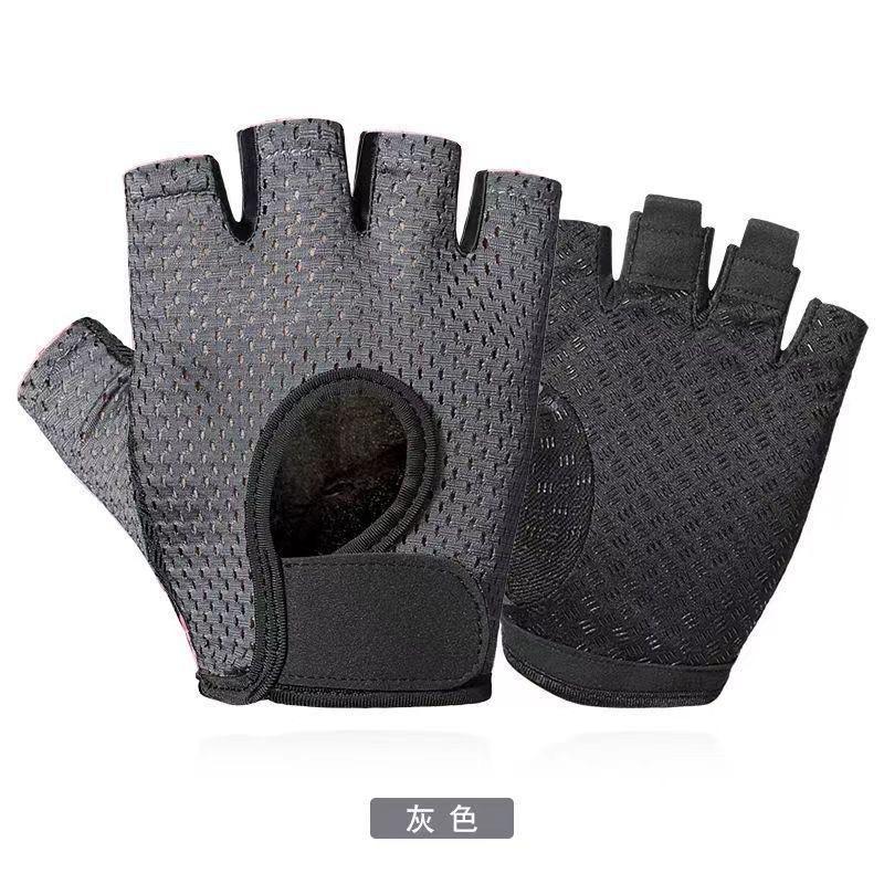 Thin Fitness Half-finger Gloves, Horizontal Bar Bicycle, Non-slip, Shock Absorption and Anti-cocoon Riding, Driving, Exercise