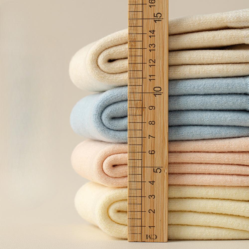 Women's Autumn and Winter Fleece, Thickened Warm Fleece Socks, Fleece Socks, Winter Long Stockings, Mid-calf Stockings