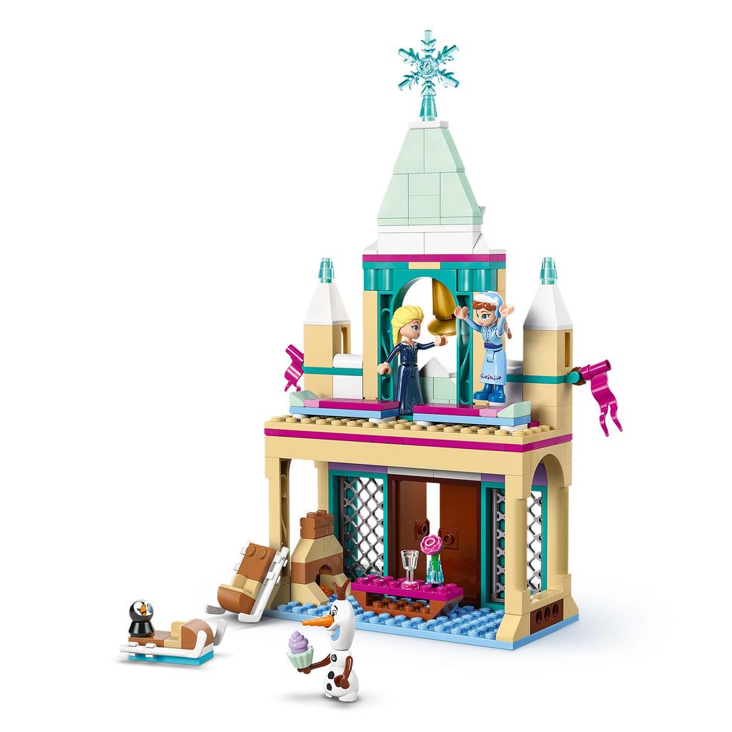 LEGO Disney Princess Frozen Arendelle Castle Toy Block Educational5678Disney Goods Pretend Play House 43265
