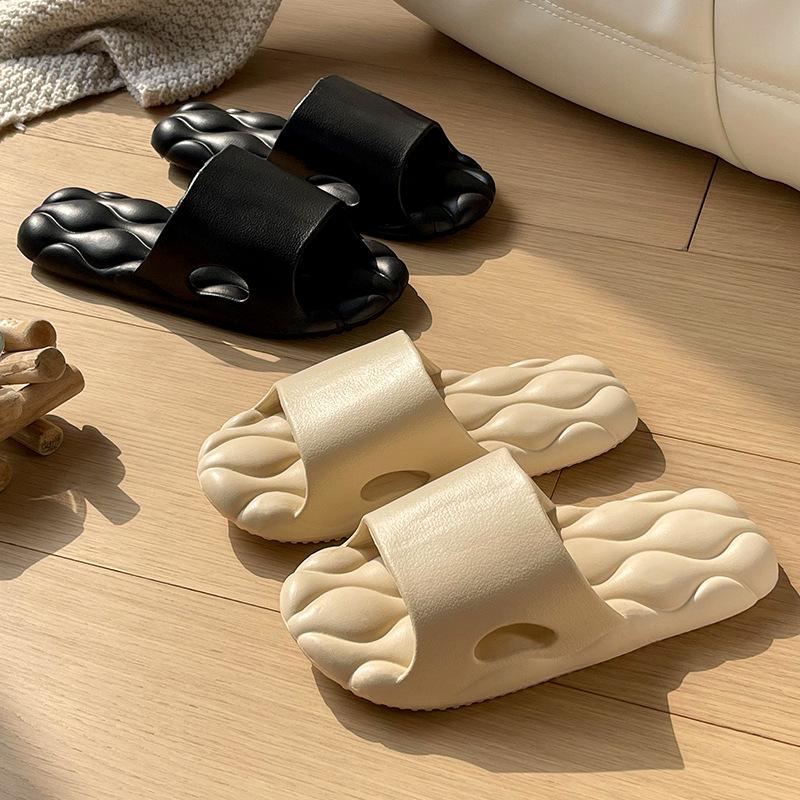 Slippers indoor household eva bathroom bath non-slip thick bottom cool slippers