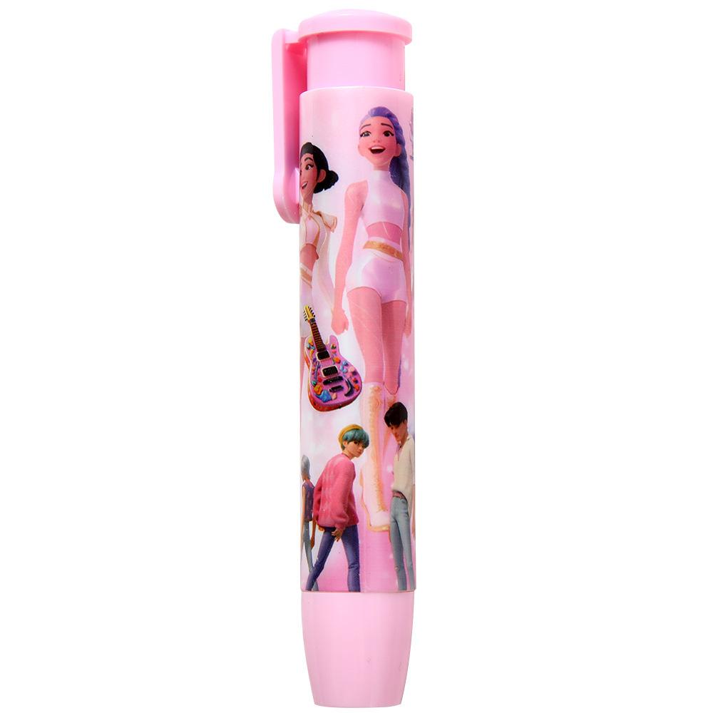 High Quality Demon Hunter Group High-Appearance Creative Pen-Style Retractable Eraser Student Stationery and Anime Peripherals