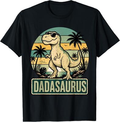 Daddysaurus T Rex Dinosaur Fathers Day Daddy Dad Dada Saurus T-Shirt