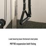 Wall-Mounted Bird Trainer: Multifunctional Lat Pulldown & Triceps Fitness Equipment