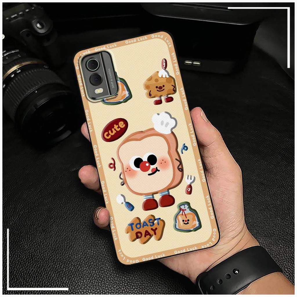 Anti-knock Anti-dust Phone Case For Nokia C32 Back Cover Phone Pouch Durable Graffiti TPU Soft case Dirt-resistant Cute
