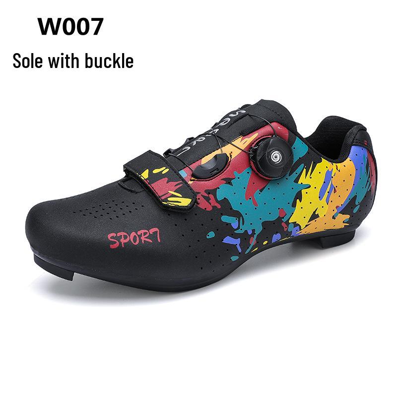 Cross-Border Unisex Clipless Cycling Shoes - Professional Mountain & Road Bike Footwear with Hard Sole