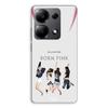 Phone Case - MANIACASE - Xiaomi Redmi Note 13 Pro 4G - Silicone - Black - Blackpink Kpop