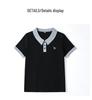 Women's Summer Short Sleeve Polo Shirt - Korean Style, Loose Fit, Slimming, Casual Lapel Top T2026
