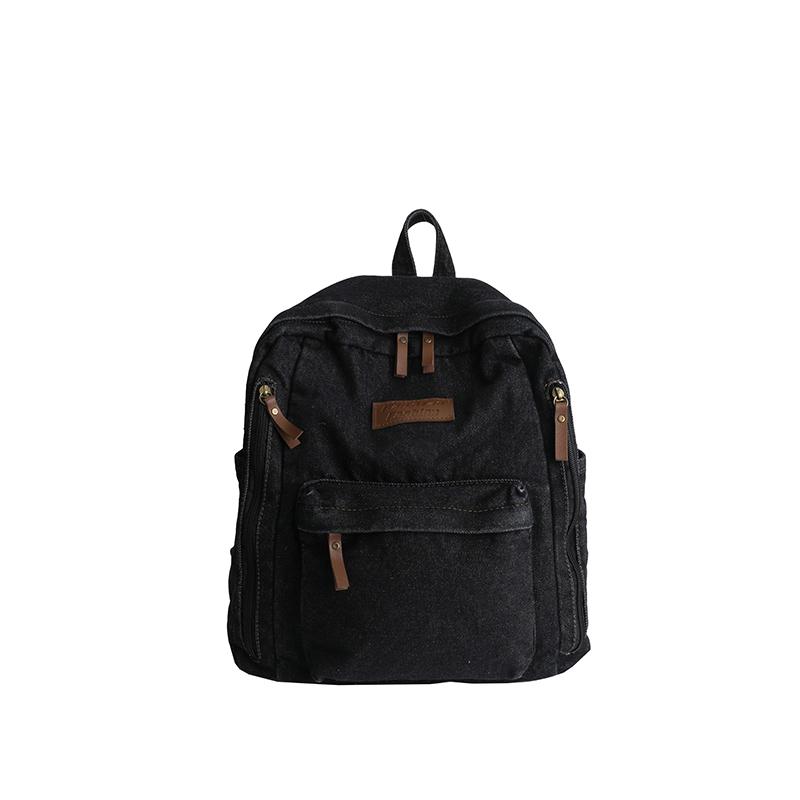 Denim Vintage Travel Backpack Large Capacity Backpack