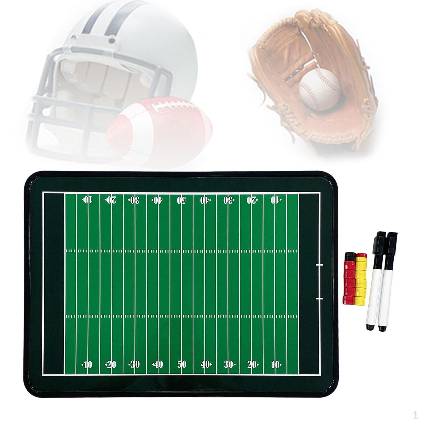 

Football Dry Erase Coaches Clipboard Guidance Training Tool Coaching