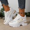 Men Women Summer Spring Autumn Casual Sports Sneakers Breathable Comfortable NonSlip ThickSole Mesh Fashion New RoundHead Round Head Thick soled No...