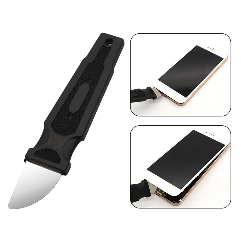 Ultra-Thin Stainless Steel Pry Blade LCD Screen Opening Tool Multifunction Smartphone Pry Knife for Tablet Game Consoles