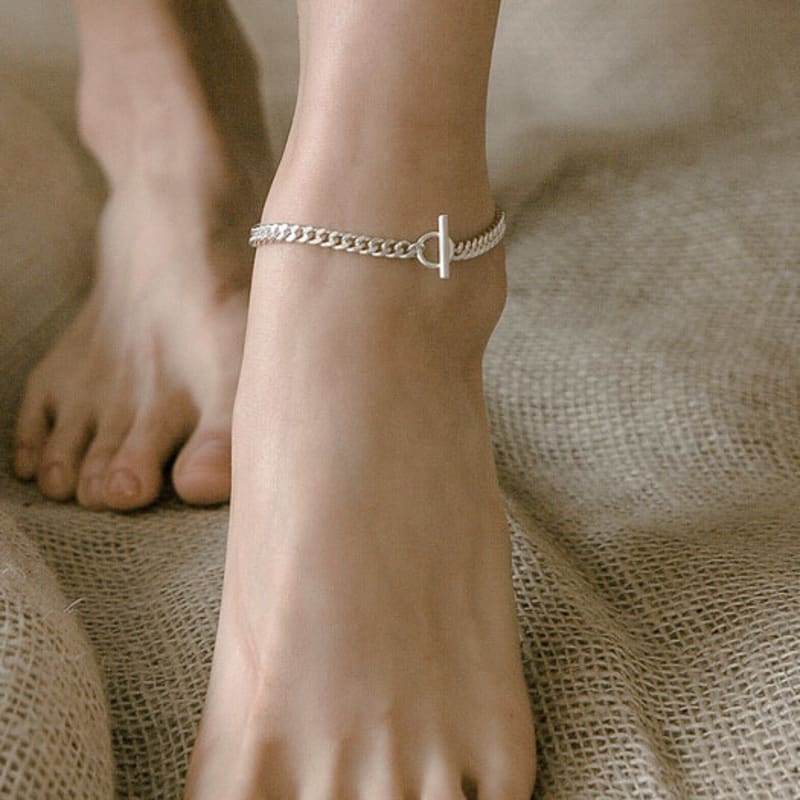 

Retro finger Bold Toggle Chain_SB187 SB187 Bold toggle chain silver