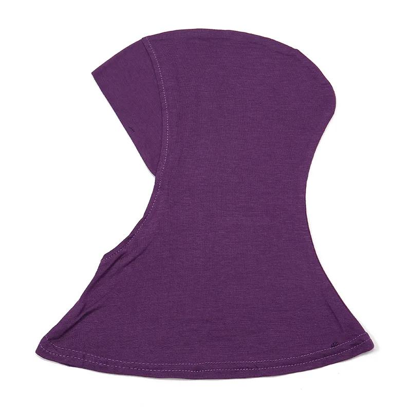 Ready To Wear Inner Cap Hijab For Women Muslim Solid Underscarf Hijab Undercap Scarf Turban Hat Islamic Muslim Hijabs Ramadan