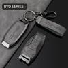 Alloy Car Key Case Cover Holder for BYD Second Song Pro Tang Dm QIn PLUS MAX Yuan Generation Atto 3 Han EV Dolphin Accessories