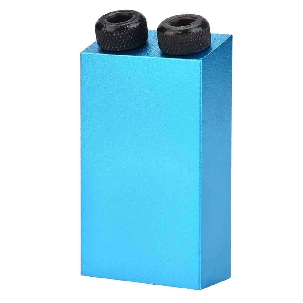34pcs 15° Drilling Angle Pocket Hole Jig Kit Inclined Hole Fixture Dowel Joinery Kit  For Carpenters