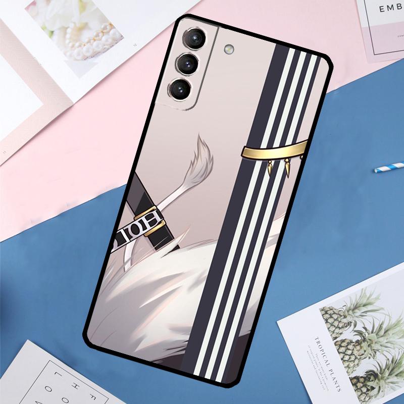 Hololive Costume Case For Samsung Galaxy S24 Ultra S21 S22 S23 S25 Ultra S9 S10 Plus S20 FE S25 FE Back Cover