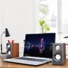 Computer Speakers Usb Powered Surround Sound Wooden Desktop Wired Loudspeakers Bass Stereo Subwoofer
