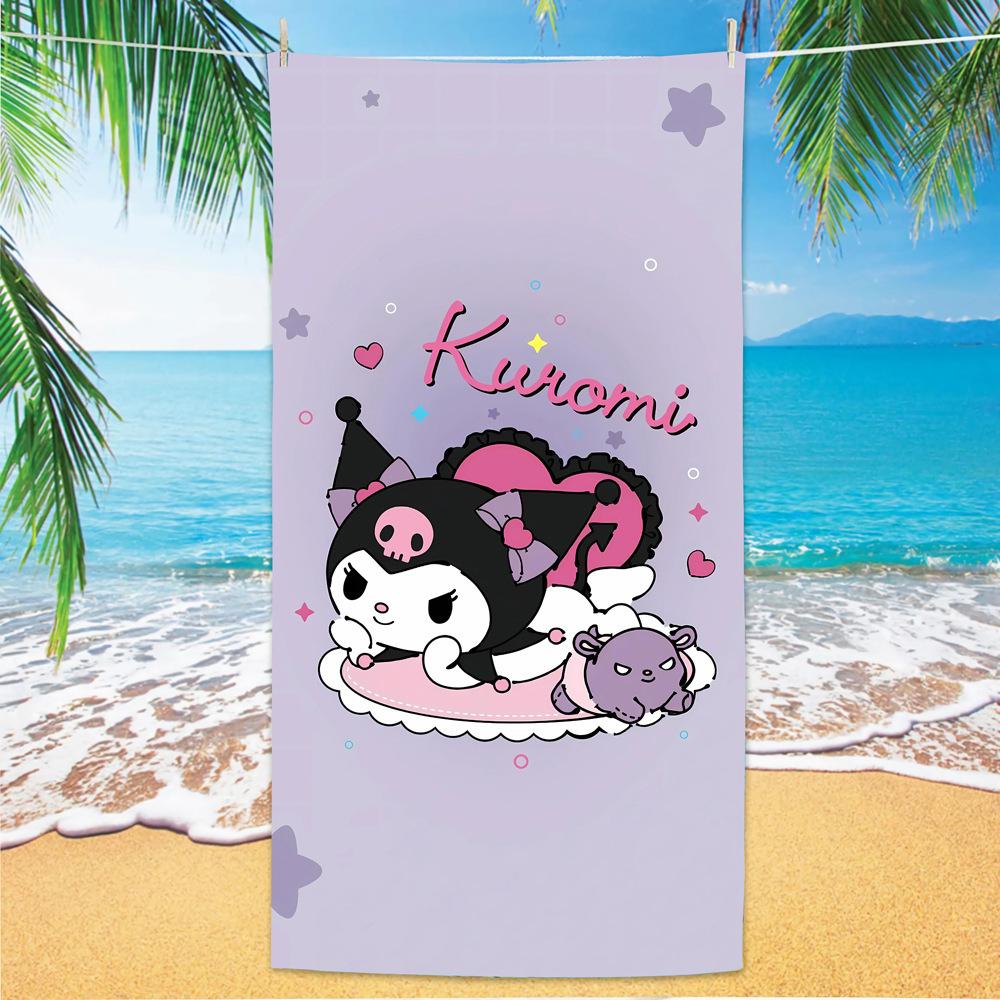 New Printed Beach Towel Stitch Kulomie Beach Towel Children'S Cartoon Towel Cloth