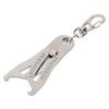 Thread Size Checker Keychain Portable Accurate Nut Bolt Size Finder Inch Metric 2 Scale