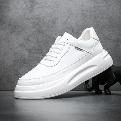 Board Shoes Men's Spring and Autumn Low-top Little White Shoes Breathable Sports and Leisure Shoes Thick-soled Men's Shoes Youth Trendy Brand