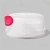 Portable Double Layer 8 Inch Cake Box Transparent Birthday Packaging Paper Cup Box Home Use Bakery DIY Pastry Packaging Box