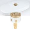Aesthetic Gold Toilet Flush Knob Featuring Robust Construction and Design