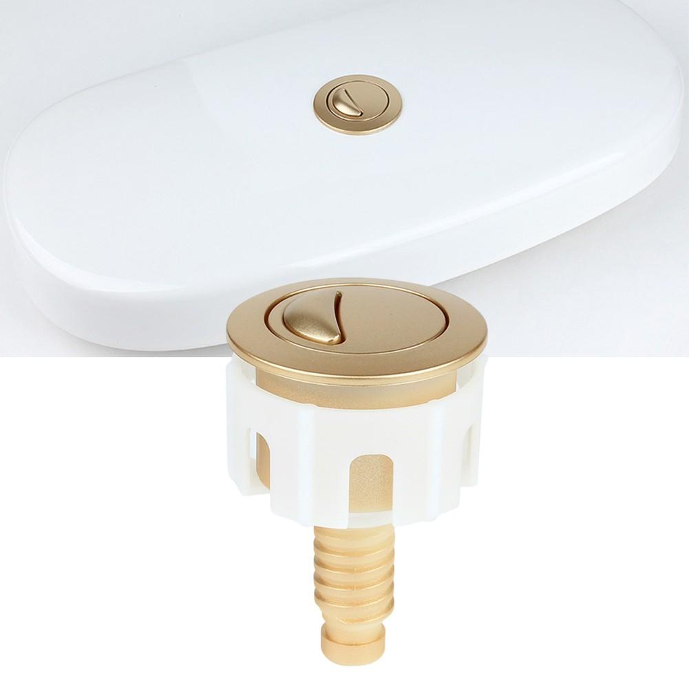 Aesthetic Gold Toilet Flush Knob Featuring Robust Construction and Design