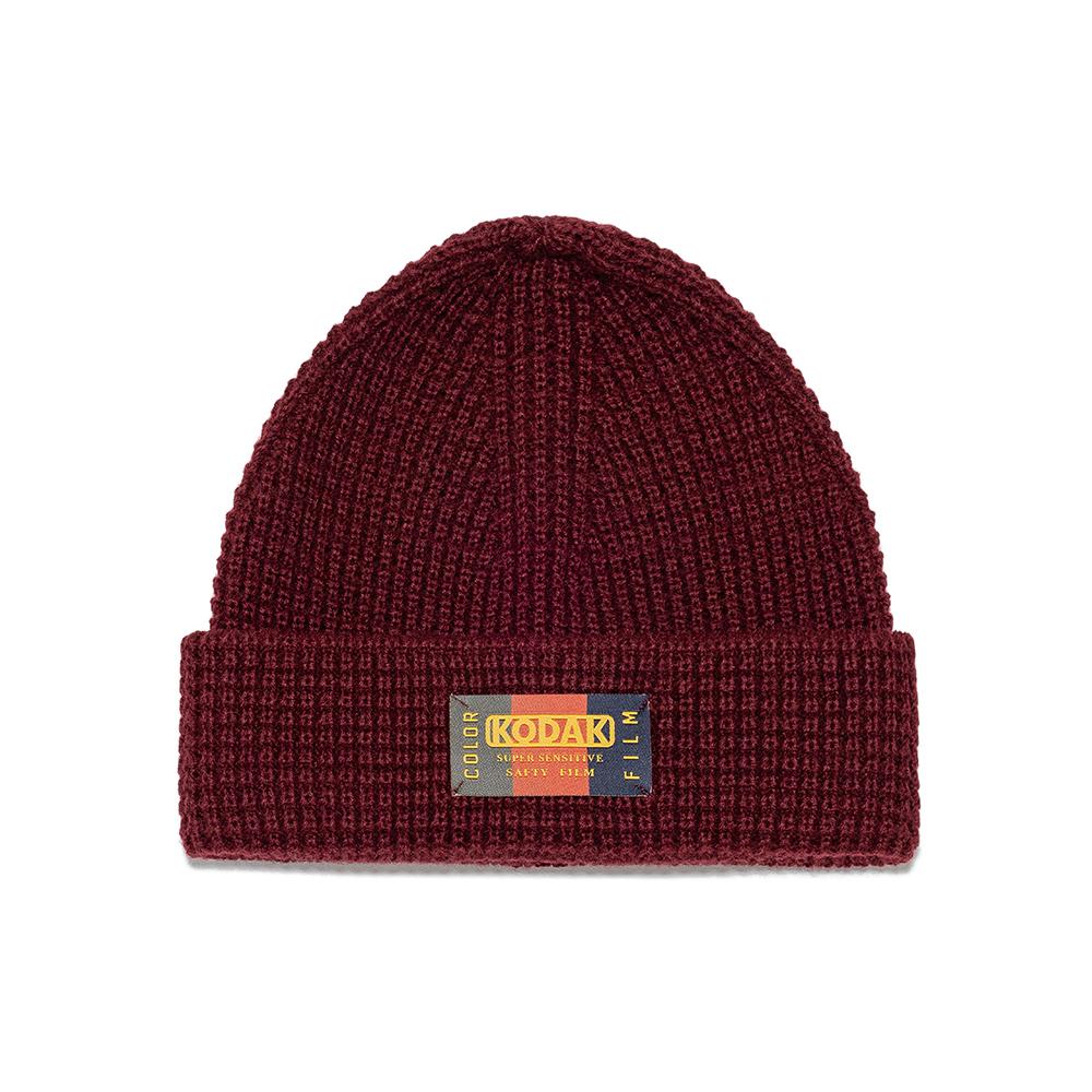 KODAK Kodak Color Waffle Beanie Red