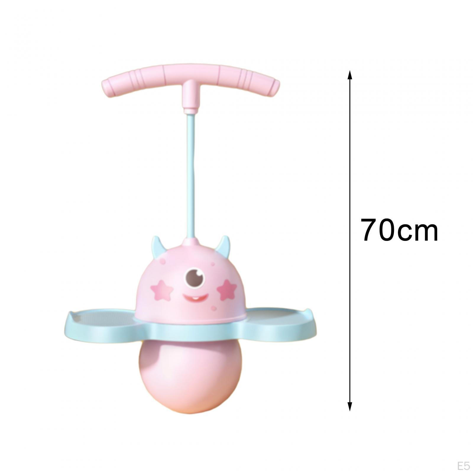 Пого-мяч с ручкой для упражнений с палкой для прыжков с чувством баланса для тренировки — фото 6