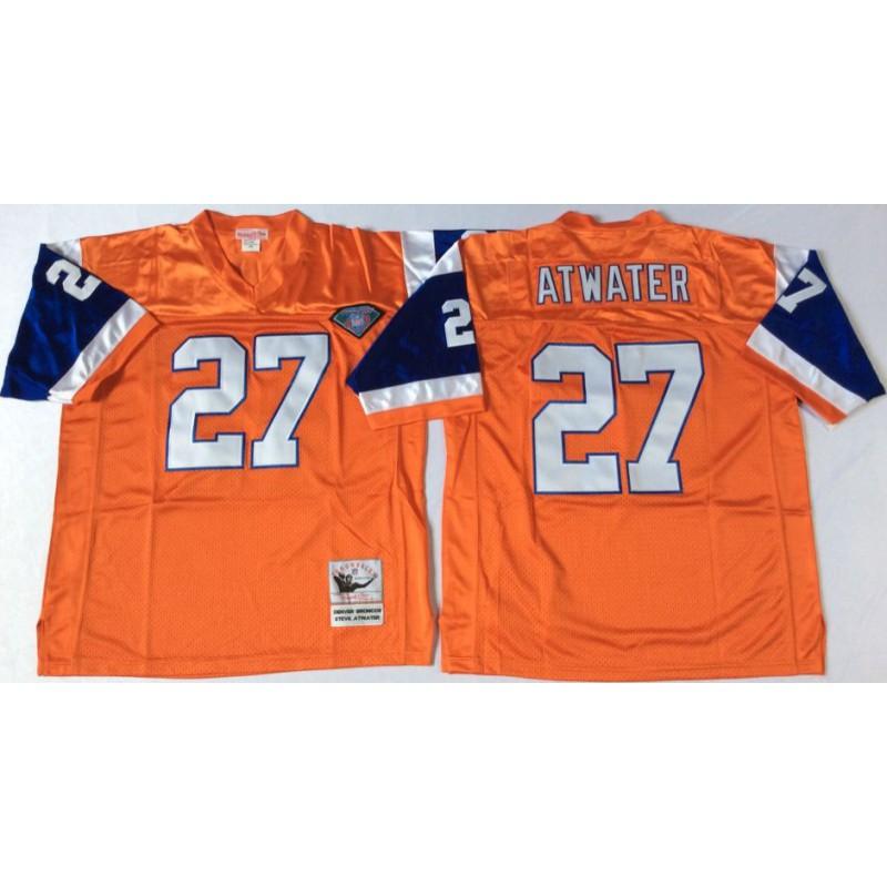 Rugby Jersey Denver Broncos Hall Of Fame 84 Vintage Embroidered Sports Shirt Men Women