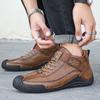 Autumn and Winter New Large Size Hot-selling Casual Handmade Men's Shoes Middle Help